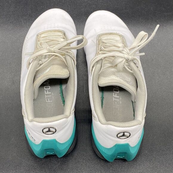 PUMA Mercedes-AMG Petronas Formula 1 Team Drift Cat Shoes Size 4C 307263-01 - Picture 6 of 8